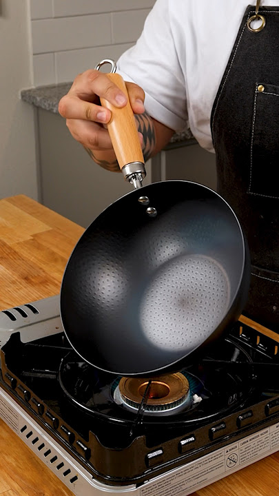 Tiny wok for a tiny man