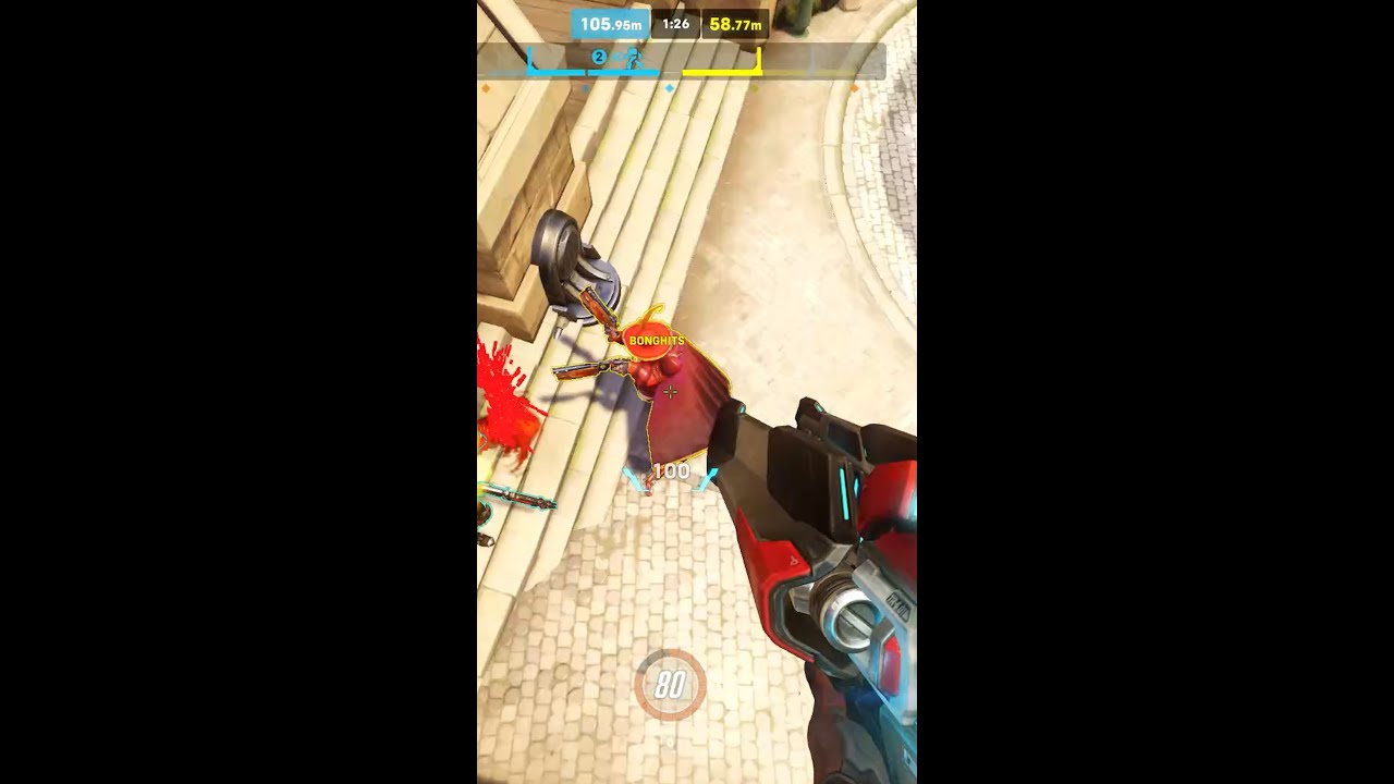 trickshotting in ow2 😈😈😈