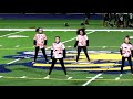 East Haven High School Pom Pom Squad Performs &quot;Thriller&quot; at Football Halftime - October 29, 2021