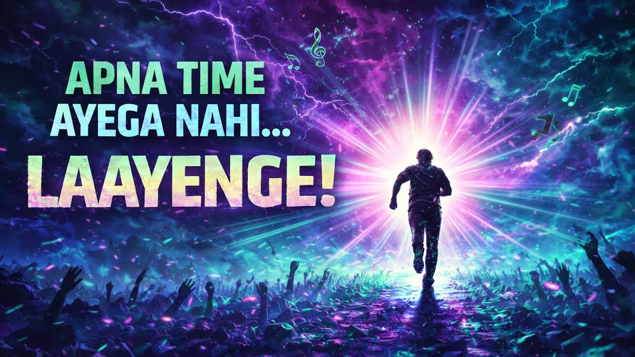 Apna Time Aayega Nahi… Laayenge! | Hindi Motivational Rock Anthem 2026 | Desi Comeback Song