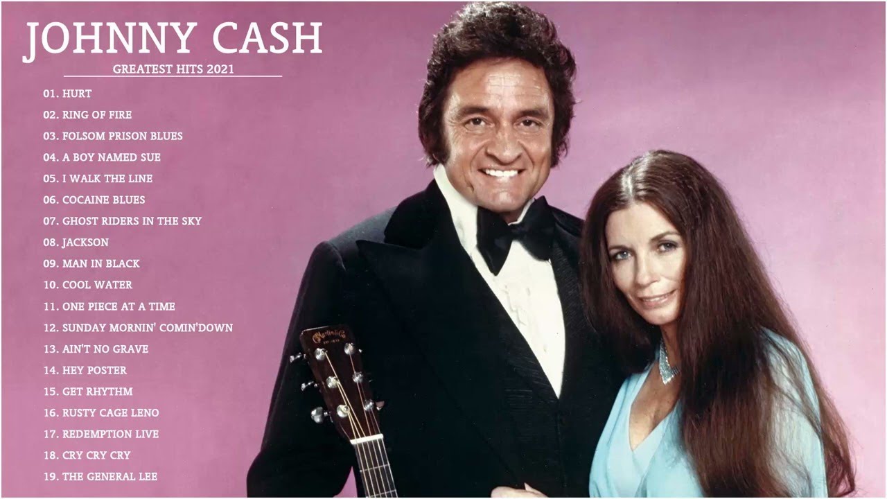 Best of Johnny Cash - Johnny Cash Greatest Hits Full Album 2021 - YouTube