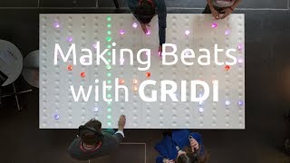 GRIDI - Making beats on the world's largest midi sequencer