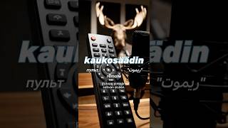 OPI SUOMEA: KAUKOSÄÄDIN #suomenkieli #opisuomea #finland #finnish #finnishlanguage #learnfinnish