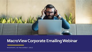 Corporate Email Filing Webinar