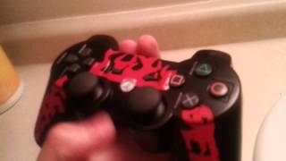 My First Custom Painted PS3 Controller!!
