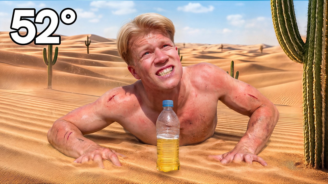 Ik Overleefde 24 Uur In De Heetste Woestijn Ter Wereld!