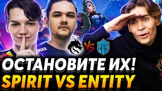 Я чувствую их мощь! Nix и ALOHADANCE смотрят Team Spirit vs Entity