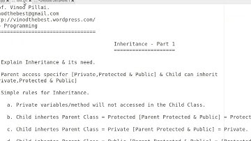Inheritance in C++ - Part 1