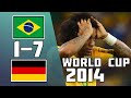 🔥 Германия - Бразилия 7-1 - Обзор Матча Полуфинал Чемпионата Мира 08/07/2014 HD 🔥