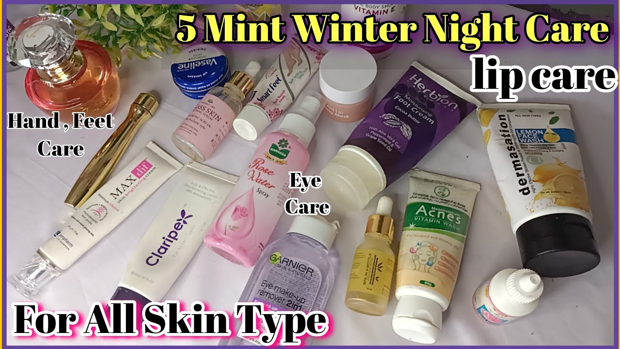 Winter Skincare Routine 2023