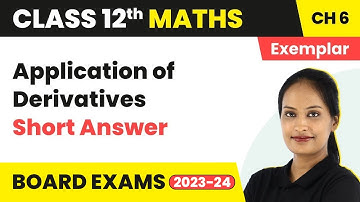 Quick Revision/All Concepts/Short Answers (Part 2) | Class 12 Maths Chapter 9 NCERT Exemplar 2024-25