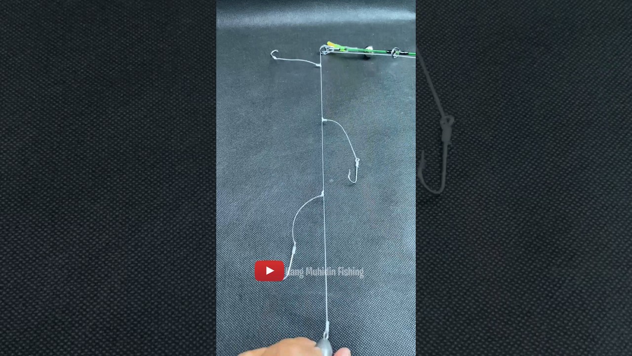 RIG FISHING DIY The secret of fisherman Fishing Knot skills #fishing #fishingknot #diy #tutorial