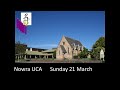 Nowra uniting church worship 21 march 2021