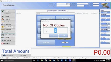 Retailware POS System 16 EOD