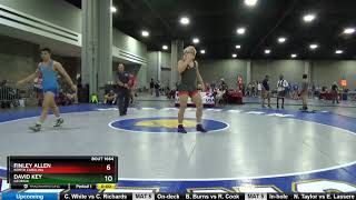 Junior Men 182 Finley Allen North Carolina Vs David Key Georgia