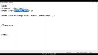 WT Wk 05 Video 03 (Creating Links Between Frames)
