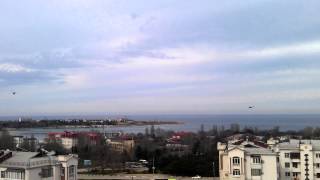 6 марта 2014 г.Севастополь Боевые вертолеты охраняют наше небо. видео-2 6 марта 2014 г.Севастополь Боевые вертолеты охраняют наше небо. видео-2