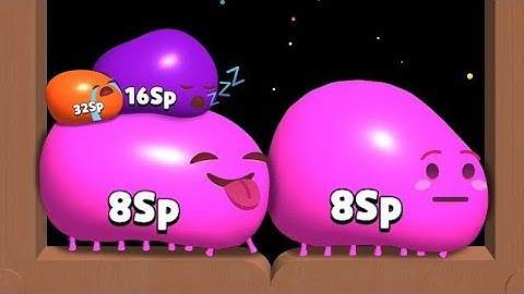 JELLY Run 2048♾️ vs Blob Merge 3d Game - All Levels part 73