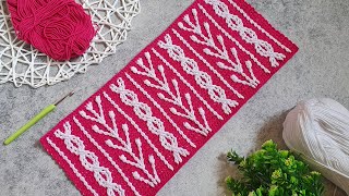 A TRUE WORK of ART! It's impossible to pass by this crochet pattern. Crochet.