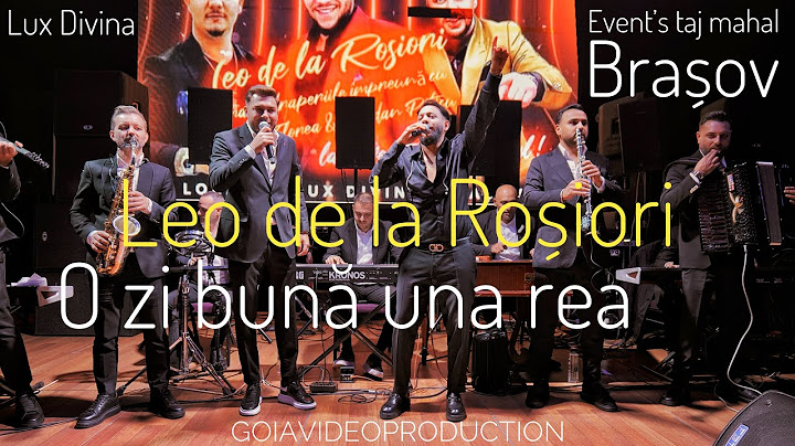 Leo de la Rosiori░H░I░T░O zi buna una rea 💯Live 2024 Brasov