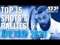 Top 15 Shots & Rallies! | ATP Cup 2020