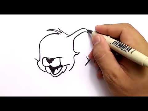 Video: Cara Menggambar Jerry Dengan Pensil
