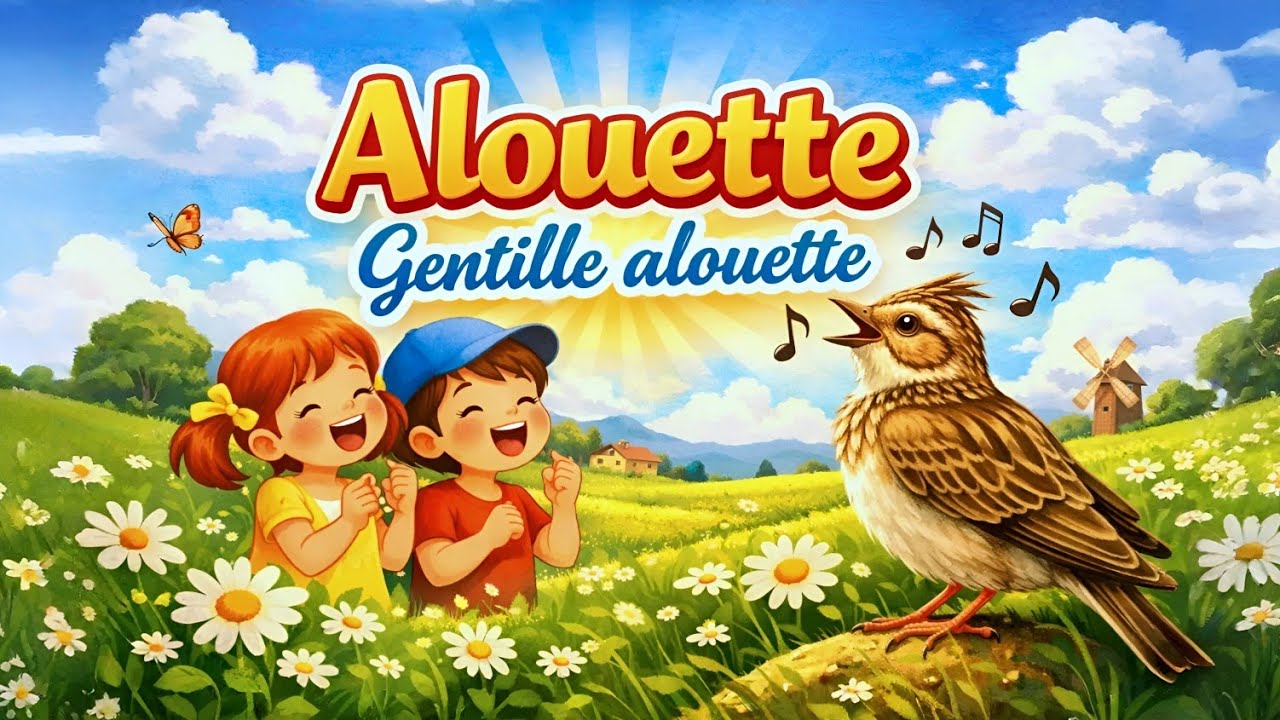 Alouette 🐦 | 13 Comptines pour enfants – Chansons éducatives & berceuses