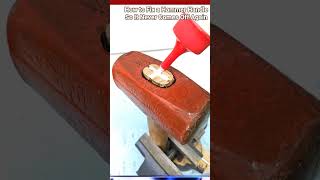 How to Fix a Hammer Handle So It Never Comes Off Again #shorts #woodworking #carpenter