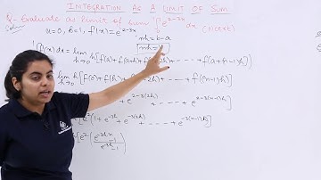 Class 12th – Limit of Sum Problem Example-2 | Integrals | Tutorials Point