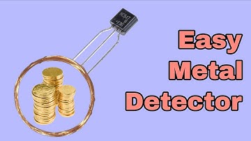 Easy metal detector build | diy metal detector