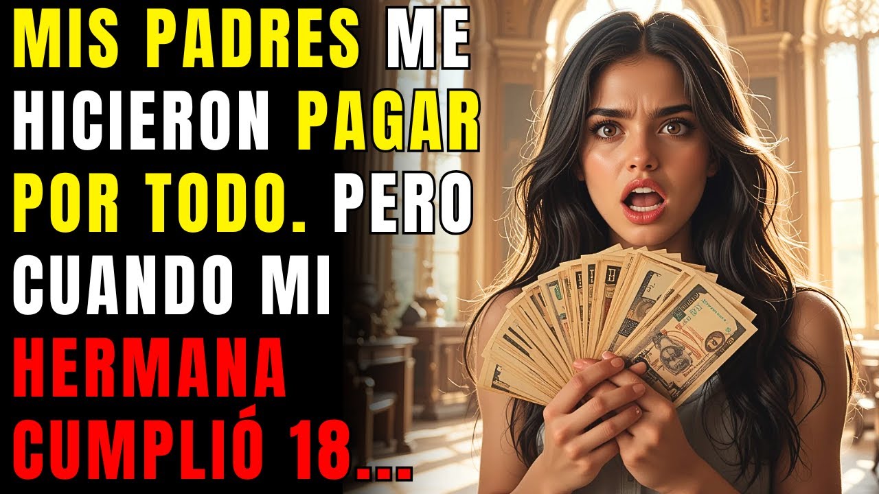 MIS PADRES ME HICIERON PAGAR POR TODO. PERO CUANDO MI HERMANA CUMPLIÓ 18, LE REGALARON UN MASERATI