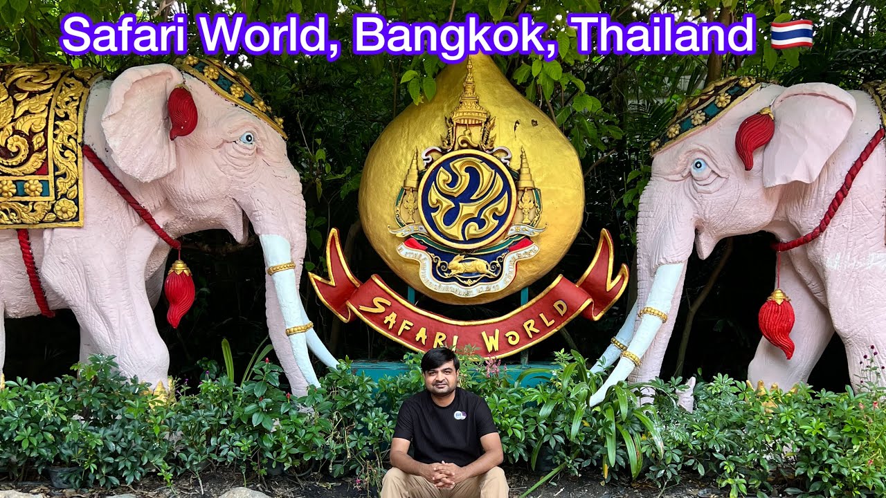 Safari World, Bangkok, Thailand 🇹🇭 || UnitedJay