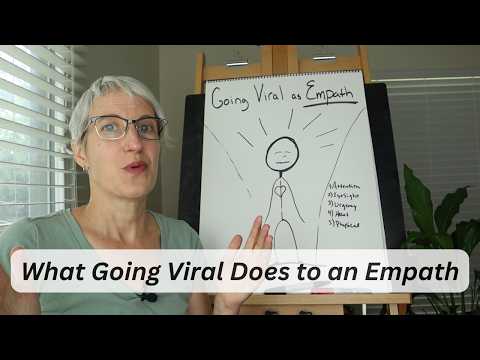 Video thumbnail for What Going Viral Does to an Empath | Energy, Visibility, and Staying Grounded