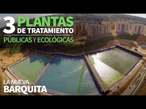 3 plantas de tratamiento públicas y ecológicas en La Nueva Barquita