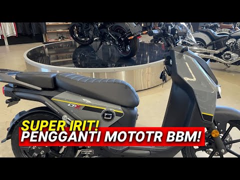 LARIS!! MOTOR LISTRIK INI TEMPUH 180KM SEKALI CHARGE!