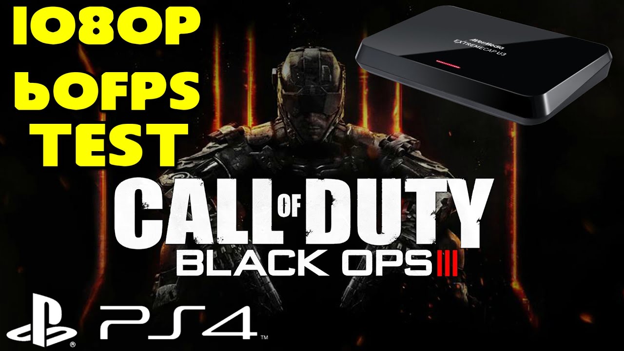 Call of Duty Black Ops 3 - AVerMedia ExtremeCap U3 1080p 60fps Test [PS4]
