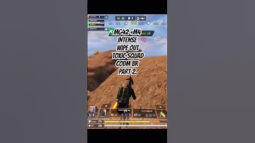 *NEW* MG 42 + M4 INTENSE WIPE OUT TOXIC SQUAD - CODM | BR PT 2.#short #shorts #codm #codmobile