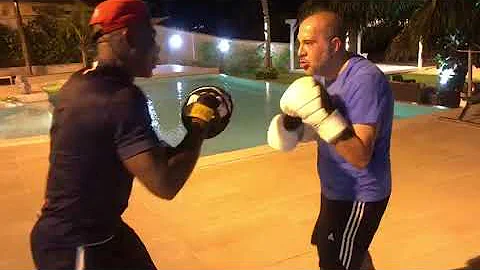 pat boxe training Ali zaarour