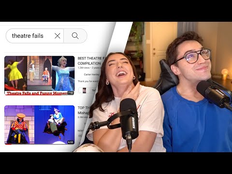 Broadway Actor & Fan React To Musical Theatre Fails/Bloopers!