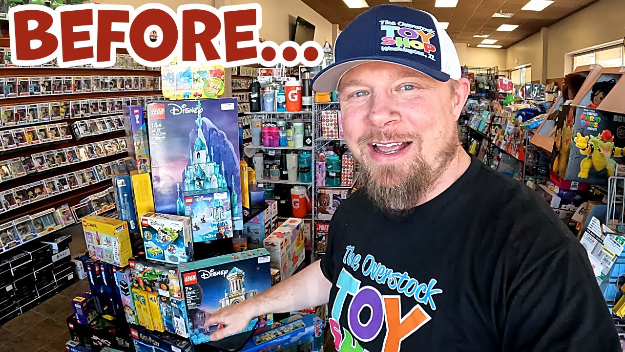 LEGO Display Makeover & Overstock Toy Unboxing! 🎉The Overstock Toy Shop