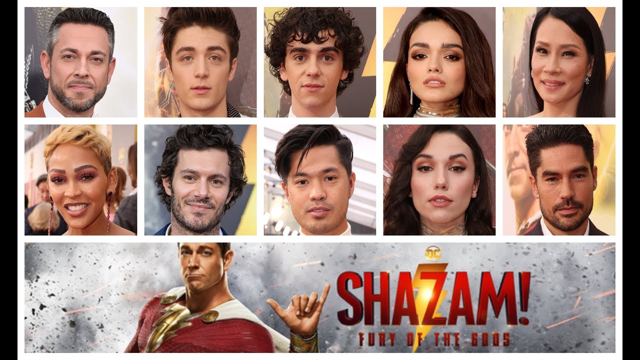 Shazam! Fury of the Gods cast interviews with Zachary Levi, Asher Angel,  Jack Dylan Grazer and more 