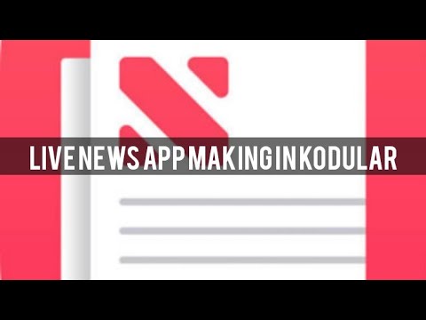 How to make news app in kodular with firebase earning 100% - YouTube