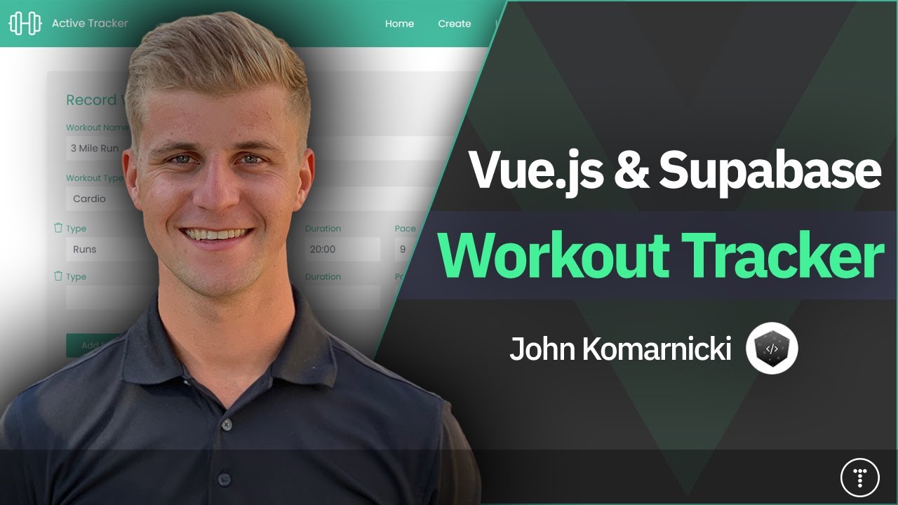 Vue 3 & Supabase | Workout Tracker App - YouTube