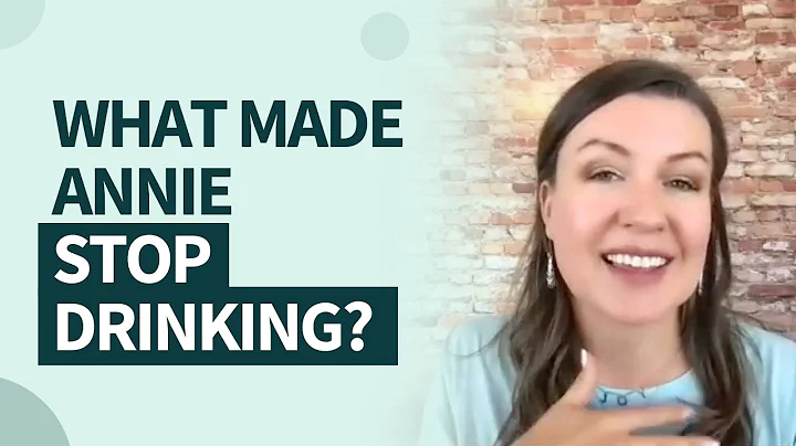 What made Annie Grace stop drinking?