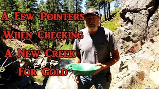 Heading back to the high country searching for gold in a new creek.