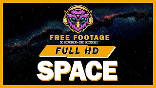 GALAXY IN DEEP SPACE FREE FOOTAGE | FREE DOWNLOAD | License No Copyright