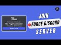 How to Join The Forge Discord Server