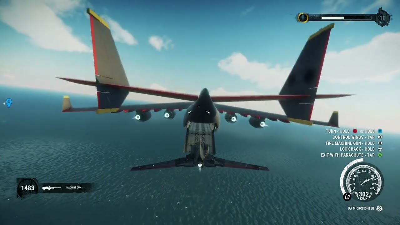 Just cause 4 mini jet trick (awesome)