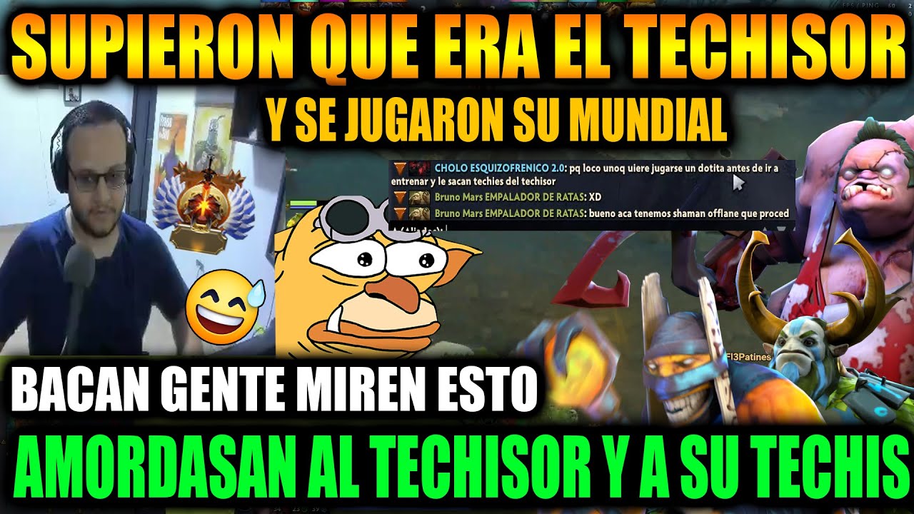 TECHISOR LO DA TODO PARA QUE NO LO REVIENTEN! HOY GANARON LOS EMO SEÑORES! 🎥|Dota 2