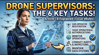 EASA EARs for UAS( DRONES ) 2019/947 : Article 18   Tasks of the competent authority